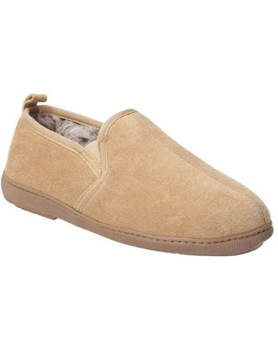 Hush Puppies Arnold Slip On Leather Slipper () - Natural