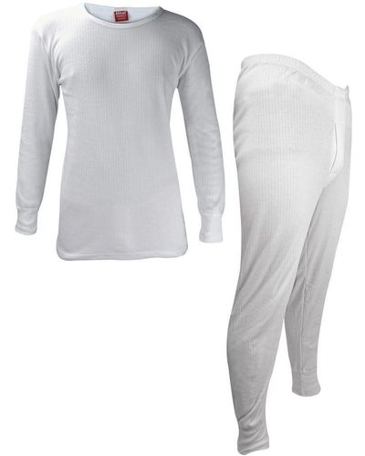 Heat Holders Thermal Underwear Set - Grey
