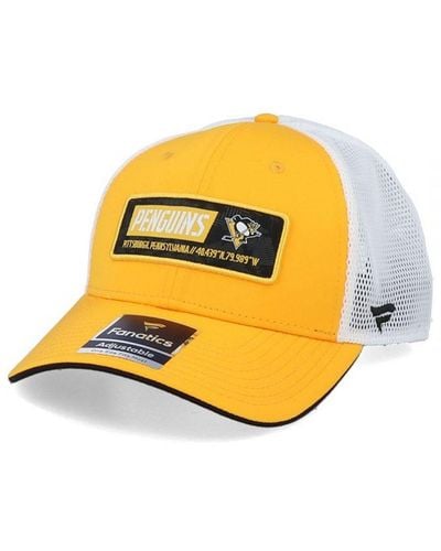 Fanatics Nhl Pittsburgh Penguins Cap - Yellow