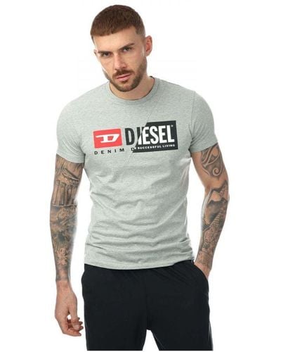 DIESEL T-Diego Cuty Maglietta T-Shirt - Grey