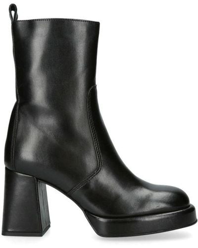 Carvela Kurt Geiger Leather Contour Boots - Black