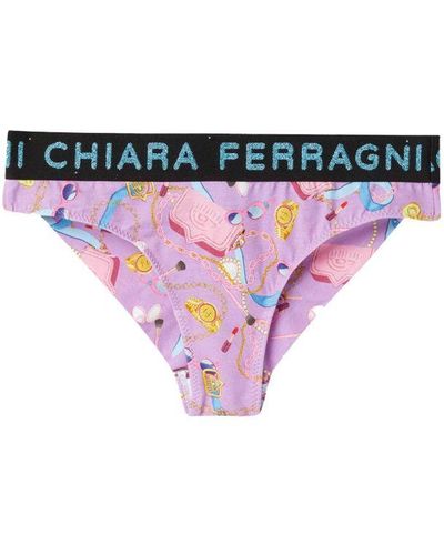 Chiara Ferragni Braziliaanse Slip Roze