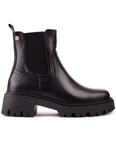 Xti Cleated Boots - Black