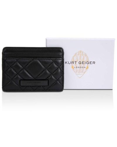 Kurt Geiger Leather Kgl Card Holder B - White