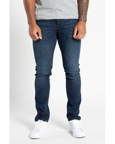 French Connection Cotton Slim Fit Stretch Jeans - Blue