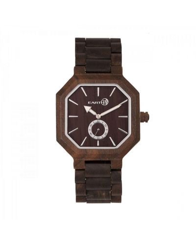 Earth Wood Acadia Bracelet Watch - Brown