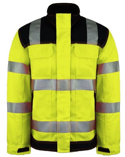 Dickies High Visibiliy Work Wear Jacket - Yellow