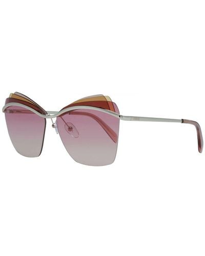 Emilio Pucci Rose Gradient Cat Eye Sunglasses - Brown