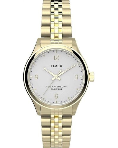 Timex Waterbury Watch Tw2T74800 Stainless Steel (Archived) - Metallic