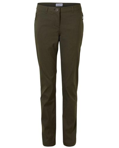 Craghoppers Ladies Kiwi Pro Ii Trousers () - Green