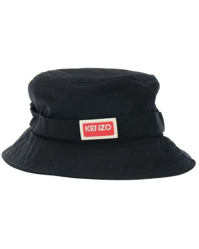 KENZO Accessories Paris Bucket Hat - Black