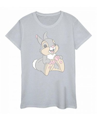 Disney Ladies Thumper T-Shirt (Sports) - White