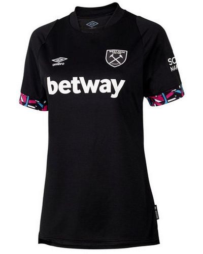 Umbro West Ham United Fc 22/23 Away Jersey (zwart/wit)