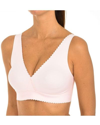 DIM Body Touch Free Bra Without Underwires D08F2 - White