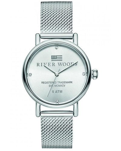 River Woods Arkansas Watch Rw340036 Stainless Steel (Archived) - Grey