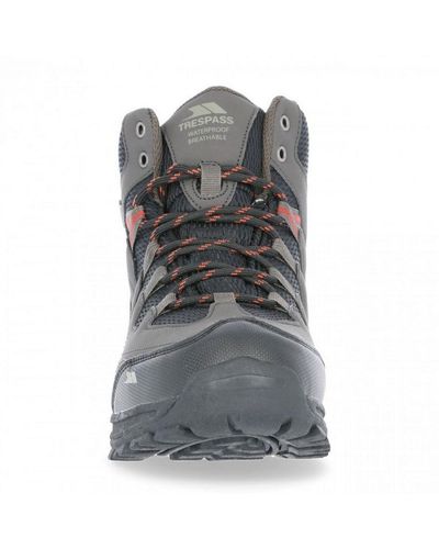 Trespass Finley Waterproof Walking Boots - Grey