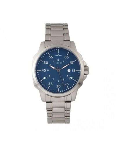 Elevon Watches Hughes Bracelet Watch W/ Date - Blue