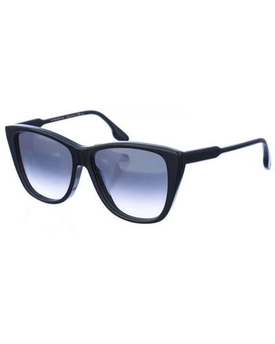 Victoria Beckham Acetate Sunglasses With Oval Shape Vb639S - Blue