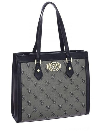 U.S. POLO ASSN. Tote Style Bag Biuhd6047Wvg - Black