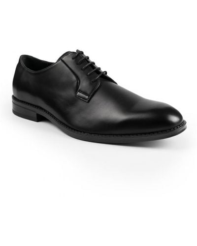 Where's That From Wheres 'Noah' Lace Up Dress Work Shoes - Black