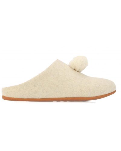 Fitflop Chrissie Sandalen Met Pompons Voor , Ivoor - Wit