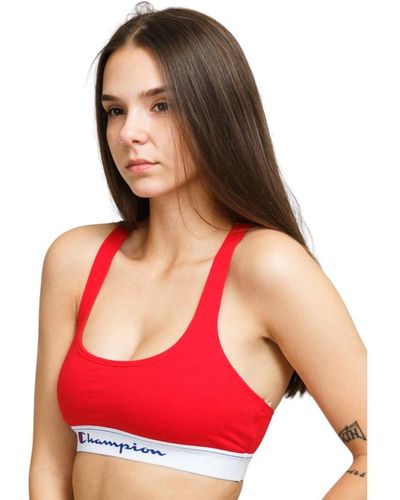 Champion Y0ab0 Classic Racer Bra Top - Red