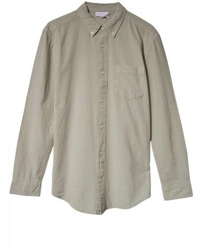 Warehouse Chambray Shirt - Grey