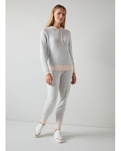 LK Bennett Holly Knitted Tops - Grey