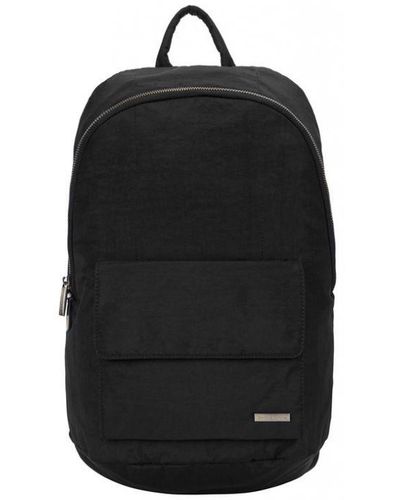 Smith & Canova Zip Around Nylon Backpack - Black