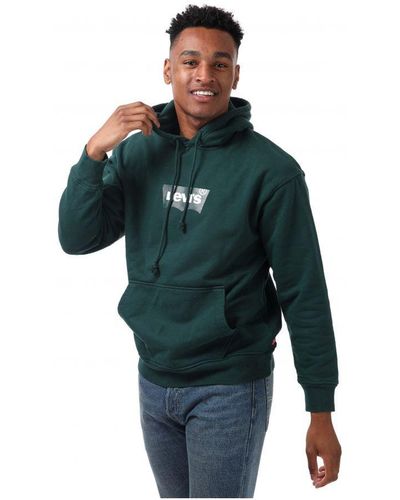 Levi's Levi'S Relaxed Graphic Hoody - Green