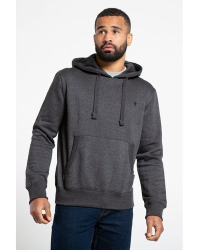 French Connection Cotton Blend Hoody - Grey