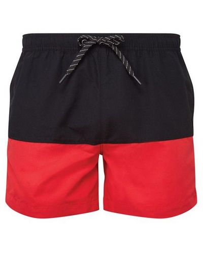 Asquith & Fox Swim Shorts (/) - Red