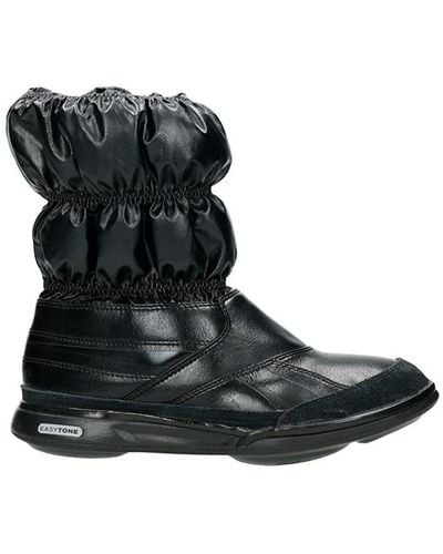 Reebok Easytone Rainboot Slip-on Black Synthetic Boots J81317