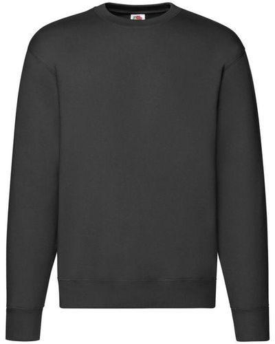 Fruit Of The Loom Premium Set-In Sweatshirt () - Grey