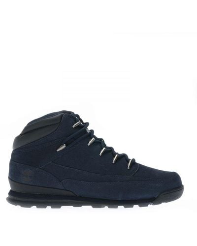 Timberland Euro Rock Mid Lace Boots - Blue