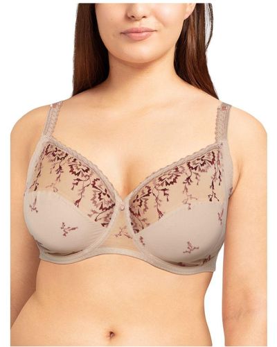 Chantelle Every Curve Underwired Covering Bra - Brown
