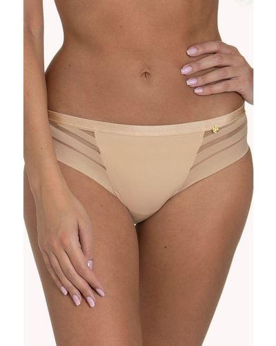 Lisca 'Alegra' Seamless Bikini Knickers - Brown
