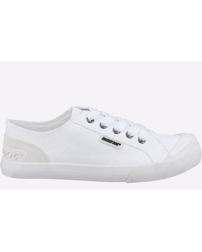 Rocket Dog Jazzin Canvas Shoes - White