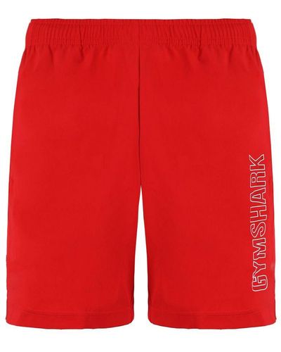 GYMSHARK Arrival 7Inch Shorts - Red