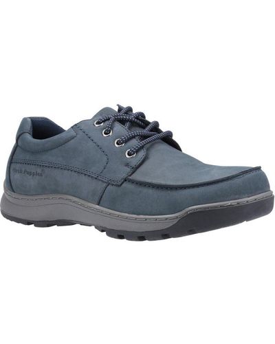 Hush Puppies Tucker Lace Up Shoes () - Blue