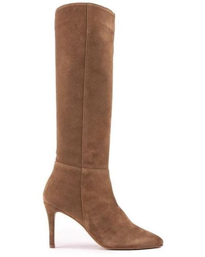 Sole Iris Point Boots - Brown