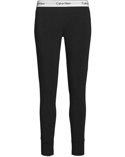 Calvin Klein 0000D1632E Modern Cotton Legging Pant - Black