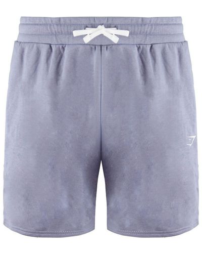 GYMSHARK Lift Shorts Cotton - Blue