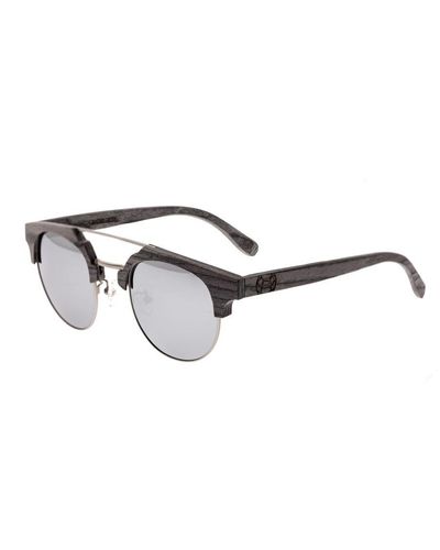 Earth Wood Kai Polarized Sunglasses - Grey