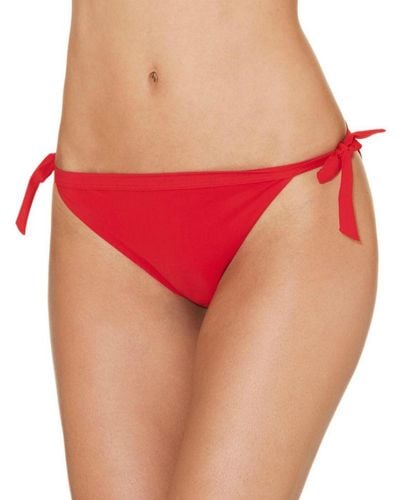 Aubade Er20 Ocean Bow Mini Coeur Bikini Brief - Red