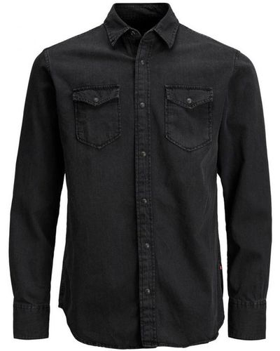 Jack & Jones Overhemden Sheridan L/s Zwart