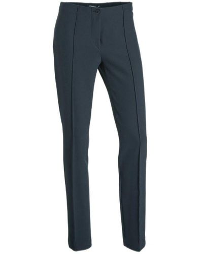 Gardeur Slim Fit Pantalon Zene1 Marine - Blauw