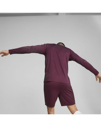 PUMA Manchester City F.C. Football Goalkeeper Long Sleeve Replica Jersey - Purple