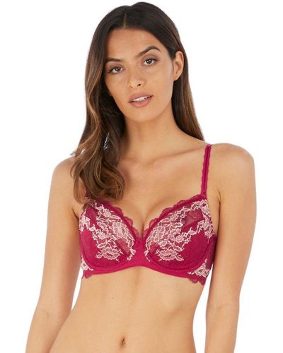 Wacoal 135002 Lace Perfection Underwired Bra - Pink