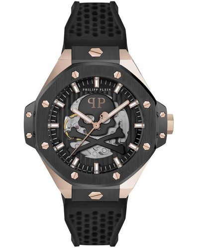 Philipp Plein Keleton Royal Watch Pwpfa0224 Silicone - Black